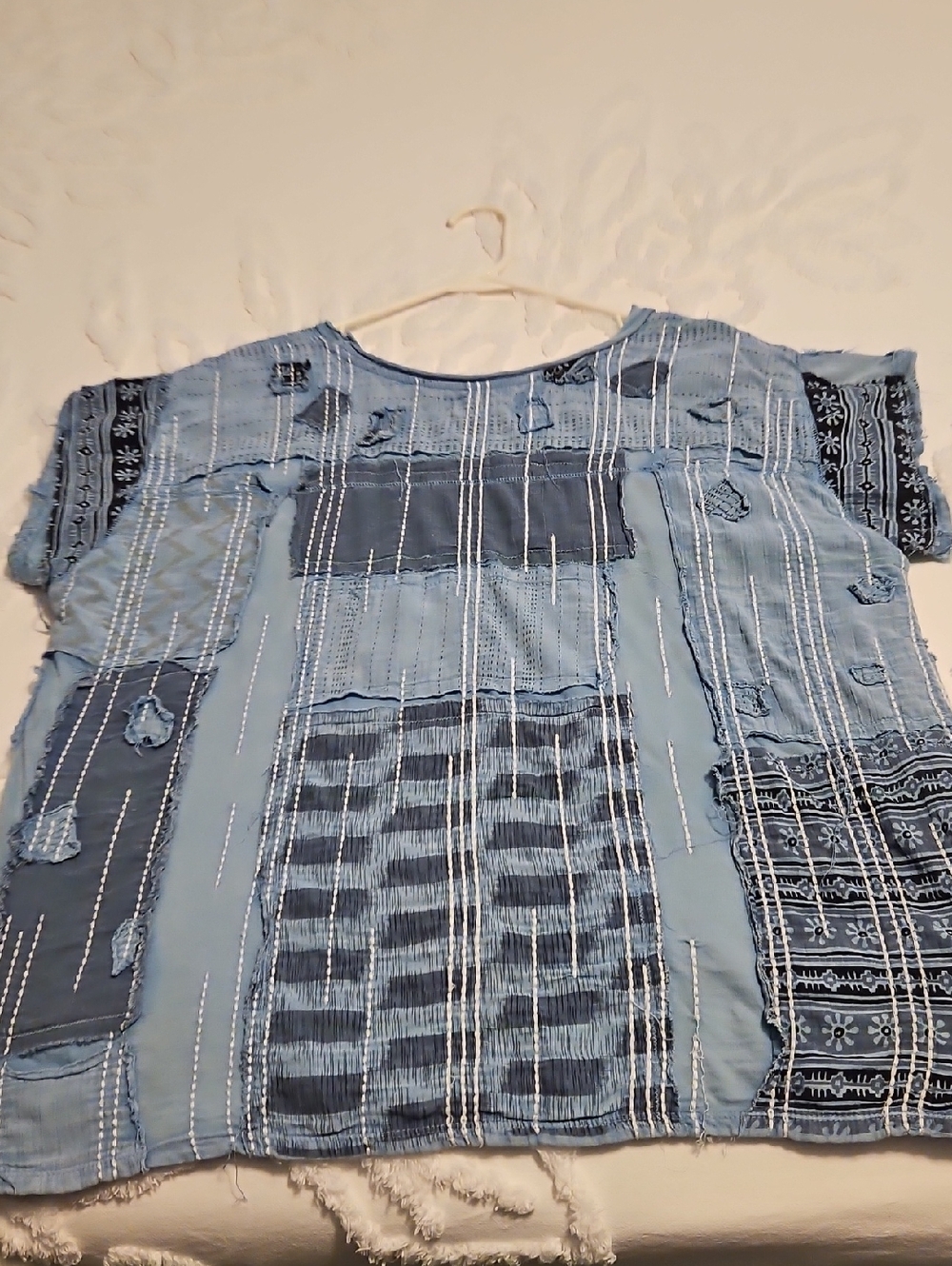 Patchwork WTF Top - Picture 4 of 4